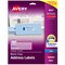 Avery Matte Clear Address Labels, Sure Feed Technology, Inkjet, 1-1/3" x 4", 350 Labels (8662)